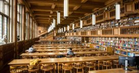 biblioteca da KU Leuven - bolsas integrais de pós-graduação na Bélgica
