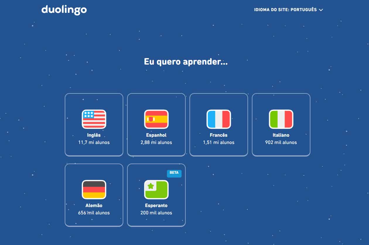 Como usar o Duolingo para aprender inglês?